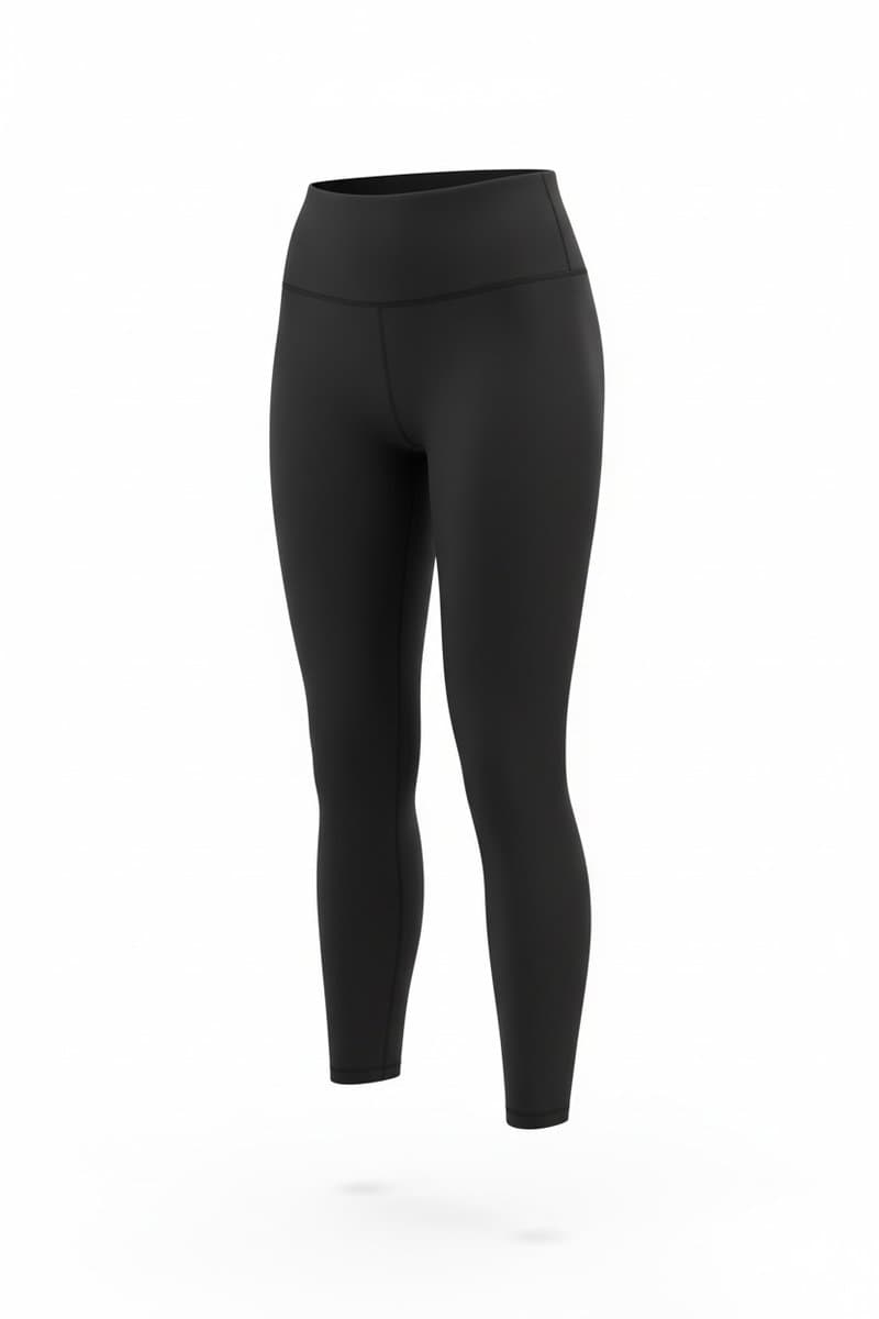 Legging Preta Cotton Track, Preto, tamanho P