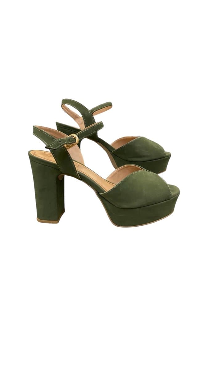 Sandália Verde Specchio 36, Specchio, Verde, tamanho 36
