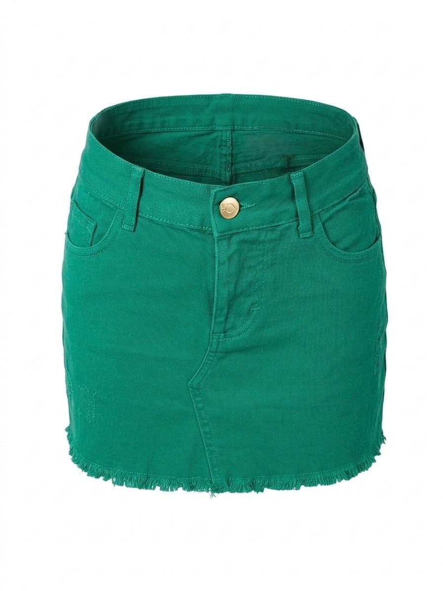 Saia Verde 284, Verde, tamanho 38